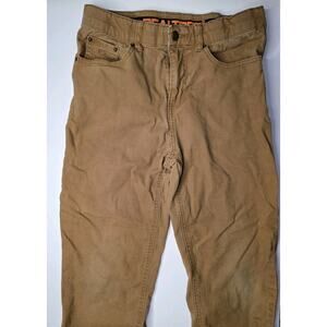 RealTree Carpenter Boys Pant Size 14-16 Large Khaki